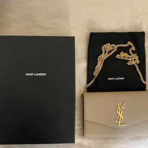Yves Saint Laurent Wallet on a chain handbag
